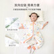 9i9 baby sleeping bag winter thickened split-leg baby anti-kicking quilt knitted and cotton removable sleeves open and close crotch 908