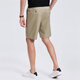 Tanzen mit dem Wolf [Ice Seidenstoff] Sommerkühle, atmungsaktive, vielseitige, glatte und hautfreundliche Gelegenheitsshorts für Männer 701 Khaki 30