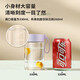 
Fuguang Qingran glass cup high borosilicate glass water cup for girls portable milk coffee scale tea cup 330ml