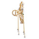 Kamalan (Kamalun) Haarclip Rücken der Kopf Elegant Temperament Blume Grab Clip Chuck Haie Clip High-End-Haarclip weibliche Erwachsene Nische Hair Accessoires Lilie des Valley Flower Grab Clip + Geschenkbox (nicht graviert)