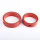 Lu Yueting food grade butterfly valve seal ring sanitary grade butterfly pad silicone fluorine rubber EPDM valve core rubber red black fluorine rubber 159 resistant to 300 degrees