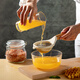 Cooks Baby Aliments Supplément à outil de filtre Filtre de soja Lil de soja Evale d'œuf liquide Filtre à acier inoxydable Bâteau de maison