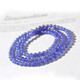 Tristan mulberry stone bracelet for men and women, tanzanite sapphire loose stone, blue purple cat's eye crystal loose bead bracelet 5mm (three-circle model) 5mm (three-circle model)