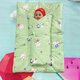 Disney brand newborn baby pure cotton quilt, mattress and pillow three-piece set for spring, autumn and winter, soft quilt and bedding, Mickey AB fully washed silk cotton three-piece set 100*100--55*100