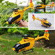 
EC135 remote control helicopter simulation C187 four-channel remote control model aircraft mini 1:48 like real helicopter blue air pressure setting upgrade main bearing remote control exercise-double electric full set to fly