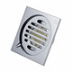 Submarine TF40-10F brass chrome-plated mirror ultra-thin anti-odor floor drain invisible shift floor drain 40 diameter