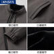 Caesar North American NAFA mink coat parka men mink velvet inner liner full body mink fur fur one-piece stand-alone collar Nicole Earth Brown-North American mink velvet 2XL