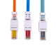 Liangweilang network cable pressure-free crystal head CAT6 Category 6 Gigabit plug-free plug RJ45 household 5E Super Category 5 8-core module crystal head connection network cable high-speed transmission yellow - Category 5e pressure-free crystal head [1 pack]