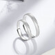 Liuguifu Jewelry Platinum Ring Women's PT950 Companion Ring Couple's Platinum Wedding Birthday Gift Ring 3.45g Women's