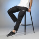 Nike (Nike) Herrenhose 2025 Sommersporthosen Leicht atmungsaktives schnell trocknendes Fitness Training Freizeithosen Mode gewebte Hose DM6627-010/Black M
