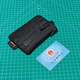 Jingtao Pang Donglai Quality Nylon Portefeuille Nylon Carte multifonctionnelle Clé Pack AirPods Casque Storage Small Pack Pendant Black