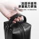Lohas Travel Toilet Bag Men's Travel Toiletries Storage Bag Large Capacity Portable Handbag Dry and Wet Separated Bath Bag