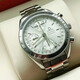 [SECUESTA 95 NUEVO] OMEGA Men's Watch Speedmaster Series Mecánica Mecánica Decha Luminosa Pantalla Cronógrafo Multi-función Matrícula Mench Match Watch 39mm Watch Diámetro Silver Grey 3523.30.00