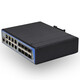 Interrupteur géré de qualité industrielle AOPRE Gigabit Multi-optique réseau multi-électrique réseau convergé de fibre optique convertisseur CORE STANT T688GS-M-SFP 8 OPTICAL 8 ELECTRICAL