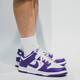 
Nike (NIKE) Dunk Low Men's Shoes Retro Low Top Anti-Slip Wear-resistant Fashion Fashionable Board Shoes Sports Shoes Casual Shoes DD1391-104 White Purple#Gift Gift Recommendation 42