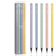 
Deli 2b pencil for primary school students first grade kindergarten children hb pencil exam continuous core hexagon green pole writing sketch pencil second grade card pencil 2 ratio pencil NS724 2B black wood 10 pieces/box