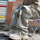 Figurine mâle American High Street Multi-Pocket Work Jeans Pantalon décontracté printemps et automne d'hiver