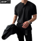 Jeep Spirit Henry Camisa pesada Americana Americana de algodón de algodón de algodón de verano Henry Henry Camiseta Yuppie Yuppie Camiseta Paul