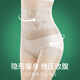 Meiya high waist belly-tight panties for women in summer, 2 packs of thin boxer safety pants