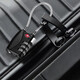 iGear padlock luggage lock dormitory door lock tool box lock warehouse car door anti-theft lock lock lock lock helmet lock 3-digit password TSA customs lock JM-719-B