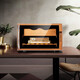 Kelong intelligent constant temperature moisturizing cedar wood naked home living room small cigar cabinet red wine cabinet 25C golden cigar style