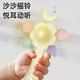 COOKSS hand rattle teether baby toy 0 to 6 months old and above. Newborn molars can be chewed and grasped by small months.
