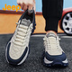 Jeep Herrenschuhe 2025 Neue Saison Mode Outdoor atmungsablöschbare lässige Schuhe Fahren Wanderschlneaker Wanderschuhe Männer 1428 Mailand [Lederoberfläche] 41