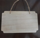 Creative solid wood sign small wooden sign handwritten hang tag blank wooden board tree sign hanging diy handmade door sign pendant custom G-3 size 20*10cm