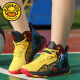 G.DuckKids Nuevos zapatos de baloncesto para hombres 12 Práctico 8 estudiantes de primaria 9 niños de secundaria 13 zapatos para niños 14 estudiantes de secundaria 15 zapatillas deportivas 695-1 mes color 32.