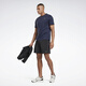 Reebok锐步男子SHORTS经典LOGO宽松舒适户外运动休闲短裤 FT1049 XS (170/72A)