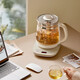 Bear health kettle, tea kettle, kettle, electric kettle, kettle, thermostatic kettle, glass flower tea kettle, hot milk, reservation, automatic heat preservation 1.8L, home office with stainless steel filter YSH-D18H3-with 316L filter 1.8L