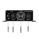 
JEQLOAK-160 Mini Small Pure Amplifier Home Computer Audio 2.0 Channel Hi-Fi with Bluetooth Amplifier AK170 No Bluetooth Single Machine (without Power Supply)