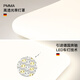 Chu Impression Full Spectrum Eye Protection Living Room Main Light 2024 New Ceiling Light LED Super Bright Modern Simple Cream Style Lamp Factory DP983-450 Round Three-Color LED (White)-Puri R98