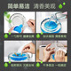 Smoke-killing sand ashtray purifier, smoke-extinguishing and smoke-odor removal, ash cleaner, air purifier, ashtray sand cleaning mud cleaner, smoke-killing artifact balm, ocean blue + apple green + transparent white, selected combination of 3 bottles