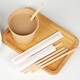 Xingfang disposable coffee stirrer 14cm wooden coffee stirrer portable independent packaging 200 pieces