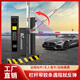 Yongying YTYIN full-frame gate integrated license plate identification smart parking lot vehicle barrier access control landing lifting rod gate connection 9901 local version same entry and exit railing