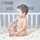 October crystal baby changing pad baby sheets washable waterproof large breathable anti-wetting bed knitted printing Yunduo medium size (70*90CM)