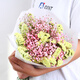 AIMAN Yunnan straight-haired dried flower bouquet real flower home furnishing decoration small fresh living room office decoration air-dried bouquet purple baby's breath without vase