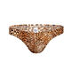 Sexy underwear men's leopard print sexy underwear thong thong bag t pants narrow edge trousers sexy men's thong rosy 3XL
