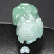 7000-Year-Old Jadeite Pixiu Pendant, Type A, Men’s and Women’s Jade Pendant, Comes with Identification Certificate