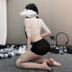 
Wen Shi Ou Guiruo sexy pajamas couple stimulating uniform pure lustful sex on bed temptation attack speed battle robe underwear 7029 role-playing jk maid dress bunny girl bag secretary pajamas sexy convenient sex girl