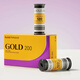 Kodak professional color film GOLD200 120 medium format trial pack