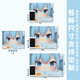 Kleines Maus-Pad für Jungen 2D Cartoon Notebook Pad Creative Game E-Sports Nicht-Schlupf-Tastaturpolster Tragbares Dicked Lock Edge Office Study Desk Pad können angepasst werden, um einen hohen Erscheinungsbild W1421 37 cm x 25 cm x 3 mm