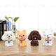 Schweine Schweinebress Hunde Schweinehöhe Ufer Kinder Schweinelufe Haushaltswaren Kuchen Ornamente Cartoon Storage Big Schwein tritt nur ein und verlässt den Boden ohne Münze (eine