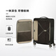 新秀丽（Samsonite）行李箱20英寸拉杆箱大容软箱飞机轮旅行箱包KE0黑色登机箱