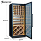 SILIWERE/SILIWERE red wine cabinet, constant temperature wine cabinet, custom wine cabinet, large wine cabinet, double door wine cabinet, custom wine cabinet, width 1600, depth 500, height 2200, champagne gold, 500 bottles, exclusive edition