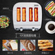 Sled Toaster Toaster 4-piece Home Commercial Full Stainless Steel Body Wide Slot Toaster Toaster Toaster Bun Maker Sandwich 40S-1 (Thin Toast Bounce) Loading Assistant Default 6