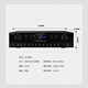 Soaiy CK-M39 set home theater ktv singing full set of equipment professional amplifier subwoofer home commercial conference equipment Bluetooth speaker