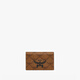 
MCM HIMMEL card bag ID bag foldable coin wallet Cognac color [gift]