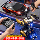 
TINABELL British brand children's toys boy gesture remote control deformation car robot 3-6-10th birthday gift 50cm giant - gilded black